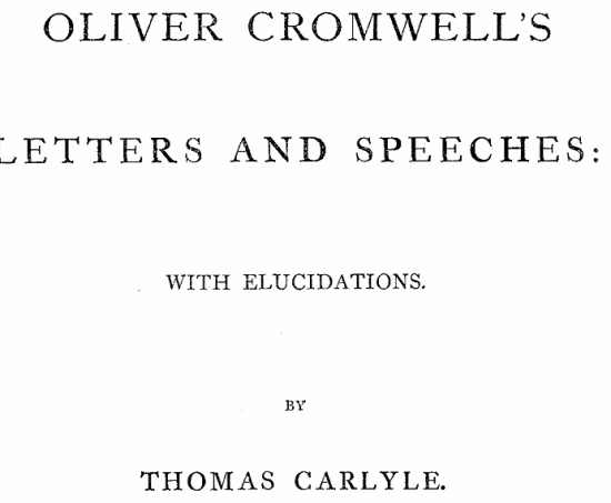 Cromwell title