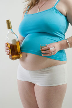 pregnant drinking